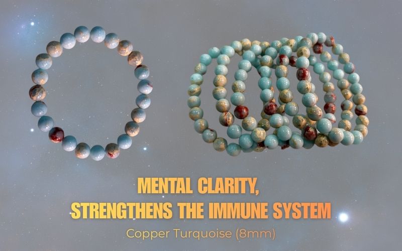 Copper Turquoise (8mm)